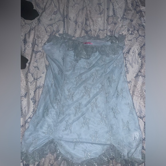 Fairy girl lace mini dress from Edikted brand. - Picture 6 of 7